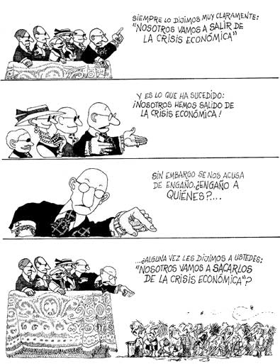 politicos salen de crisis