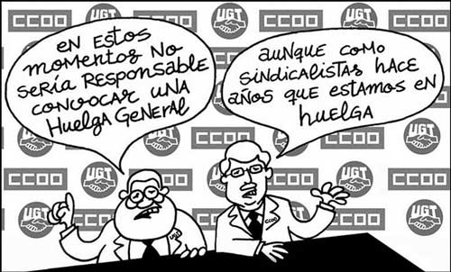 ccoo y ugt decidiendo sobre la huelga general